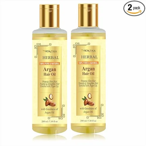 Image of Drontika Natural Herbal Argan Hair Oil 420ml*2