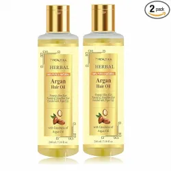 Drontika Natural Herbal Argan Hair Oil 420ml*2