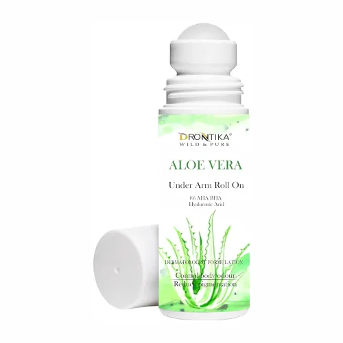 Image of Drontika Wild & Pure Aloe Vera Roll-On Deodorant -50ml
