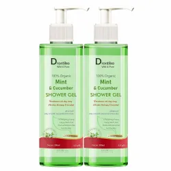 Drontika Wild & Pure Cooling Body Wash, Mint & Cucumber Shower Gel