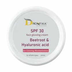 Drontika Wild & Pure SPF 30 Face Glowing Cream with Beetroot & Hyaluronic Acid – Brightening & Hydrating Glowing Moisturization (200ml)