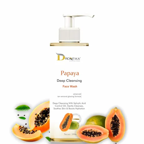 Image of Drontika Wild & Pure Papaya Face Wash 100ml