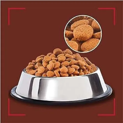 Image of Drools Adult Chunks Gravy With Dry Food for Adult Dogs 1 kg (2x0.5 kg) Dry Adult, Young Dog Food
