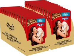 Drools Chunks in gravy for Puppy - Chicken Liver and Real Chicken 