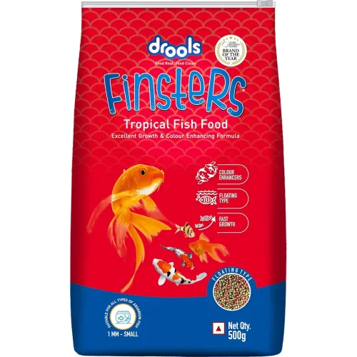 Image of Drools Finsters Tropical Fish Food 1mm 500g Pouch