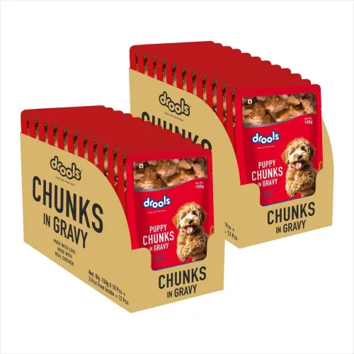 Image of Drools Puppy Wet Dog Food 3.6kg * Pack of 24
