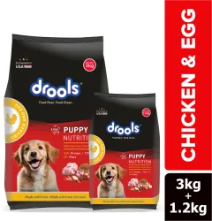 Drools Egg Chicken Dry Dog Food 4.2kg