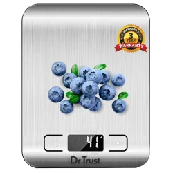 Dr Trust USA Stainless Steel Electronic Kitchen Digital Scale Weighing Machine For Health, Fitness, Diet, Nutrition, Coo