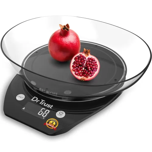Image of Dr Trust USA Electronic Kitchen Digital Scale Weighing Machine For Health, Fitness, Diet, Nutrition, Cooking and Home Ba
