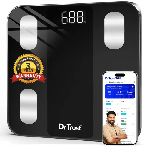 Image of Dr Trust USA Legend BMI Weighing Scale 526 (Black)