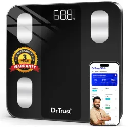 Dr Trust USA Legend BMI Weighing Scale 526 (Black)