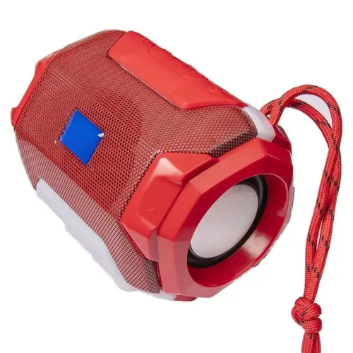 Image of Drumstone [ 15 Years Warranty Portable Stereo Bluetooth Speaker with RGB Lights | USB, TF Card, FM Radio Support | Hangi