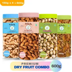 Dry Fruits Combo 150g * Pack of 4