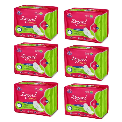 Image of Dryvel Ultra-XXL Sanitary Pads(8 Pads, 48, count)