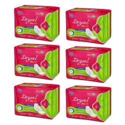 Dryvel Ultra-XXL Sanitary Pads(8 Pads, 48, count)