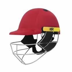 DSC Avenger Pro 2.0 Cricket Helmet Size: XL (Red)