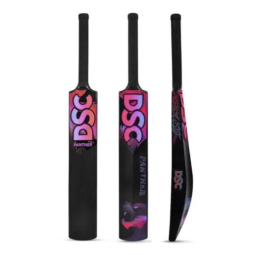 Image of DSC Hit 4 Six Knocked in Kashmir Willow Cricket Bat, Short Handle