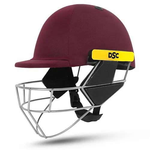 Image of DSC Scud MS Cricket Helmet for Mens with Fixed Spring Steel Grill