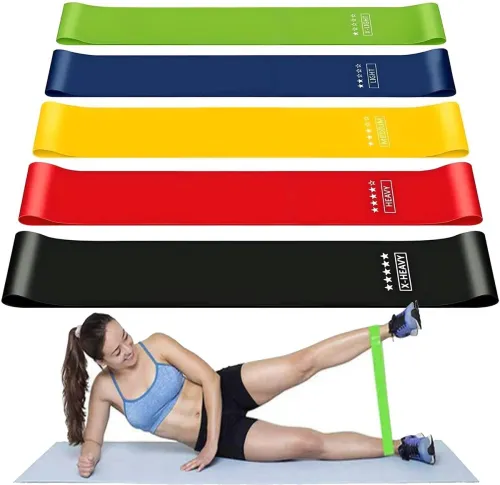 Image of dsq 5 PCS Exercise Resistance Bands, Loop Band, Po5