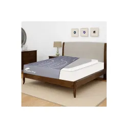 Dual Comfort Mattress | Orthopedic Mattress | 5 Inches Dual Side Hard & Soft 3 Layer Responsive Charcoal, High Resilience & HD Soft Foam Bed Mattresses | Gadda Single Size 72x42 | Grey