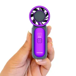 Dubstep Flo Mini Handheld Fan | SPINCORE Technology | 6 Speed Levels