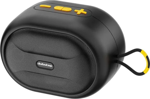 Image of Dubstep Pop 1210 Wireless Speaker with 16 Hrs Playtime, 52mm Dynamic Driver, TWS Pairing 12 W Bluetooth Speaker  (Black,