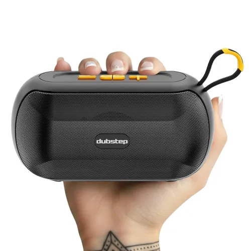 Image of Dubstep Pop 1400 Portable Bluetooth Speaker | 14W Loud Sound, Deep Bass with XBASS, 16 Hrs Playtime, TWS Stereo Pairing,