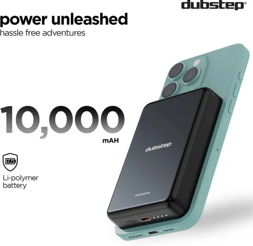 Image of Dubstep Power Bank 10000mAh 20W Wired & Wireless with MagSafe