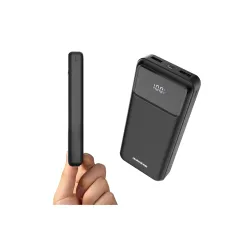 Dubstep Powerblitz X4 20000mAh Power Bank Dual USB Type-C Black