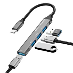 Dubstep SnaplinkGo 4-in-1 Type C to USB Hub