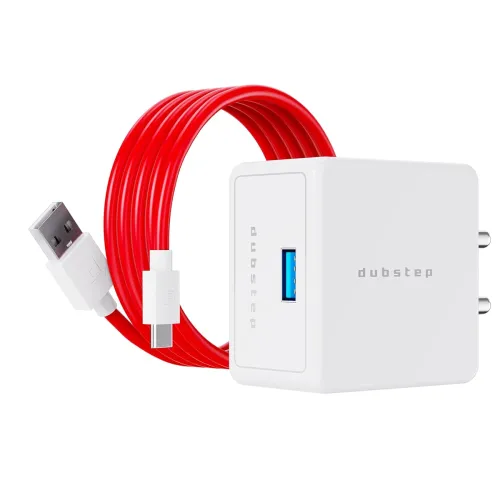 Image of Dubstep Sprint All-in-One 25 W 5 A Wall Charger with Type‑C Cable 