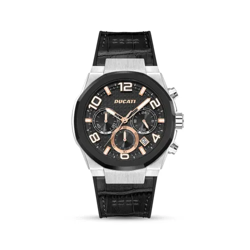 Image of Ducati Analog Black Dial Men's Watch-DTWGC0001102