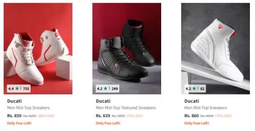 Image of Ducati Casual Shoes Upto 80% Discount