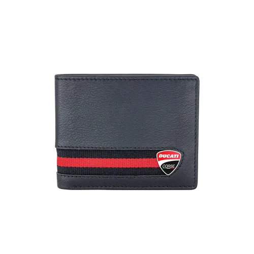 Image of Ducati DTLUG2000202 Firenze Genuine Leather Wallet