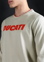 DUCATI  Men Full Sleeve Solid Sweatshirt