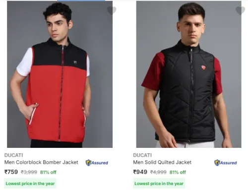 Image of Ducati Men Jacket Minimum 80% Discount