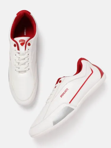 Image of DUCATI  Sneakers For Men  (White , 9)