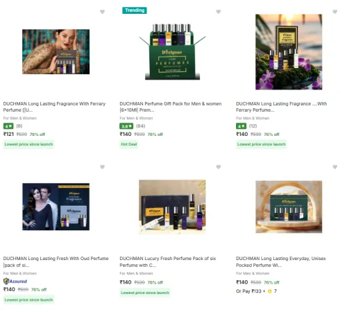 Image of Duchman Eau De Parfum @ Starting ₹121