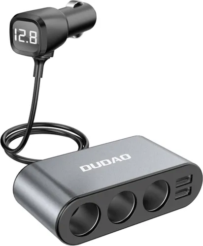 Image of DUDAO 80W Qualcomm Certified Turbo Car Charger