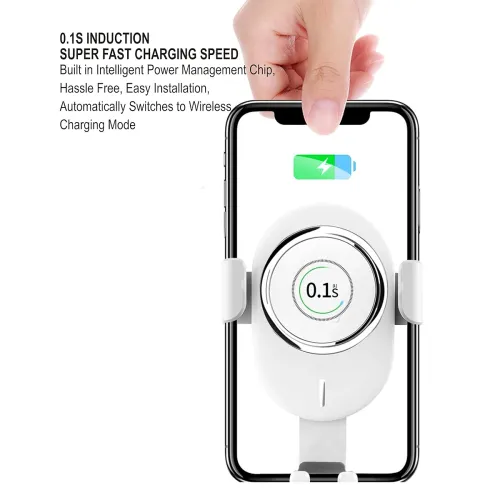 Image of DUDAO F3 Pro Car Mobile Phone Stand Mount with Wireless Mobile Charging