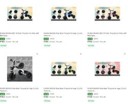 Duggi Muggi Tricycles @ Starting ₹760