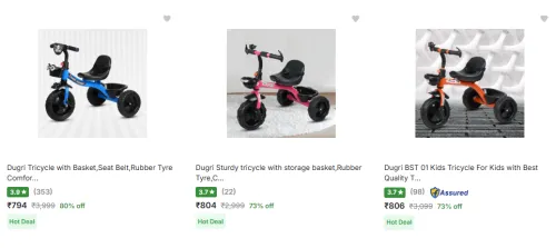 Image of Dugri Tricycles @ Starting ₹794