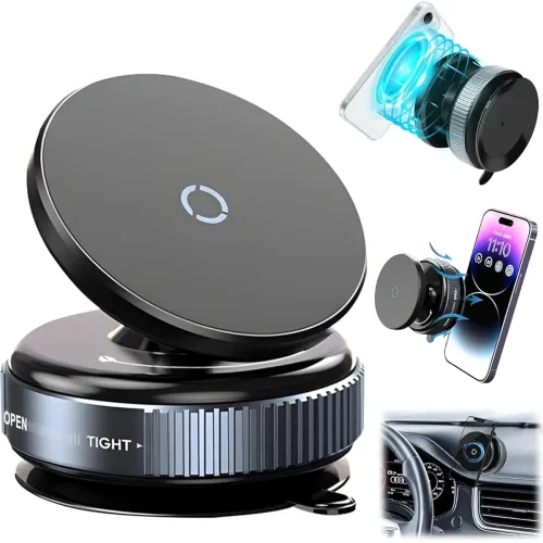 Image of DUKAAN 360° Vaccum Magnetic Phones Holder