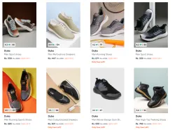 Duke Men Sports Shoe Up-to 86% Discount.