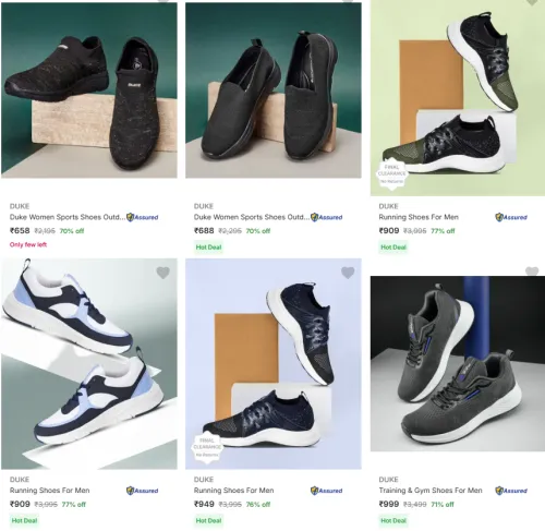 Image of Duke Men’s Sports Shoes @ Minimum 70% Discount