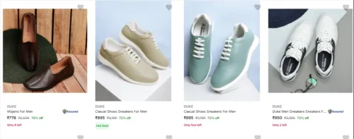 Image of Duke Men’s Casual Shoes At Minimum 70% Discount