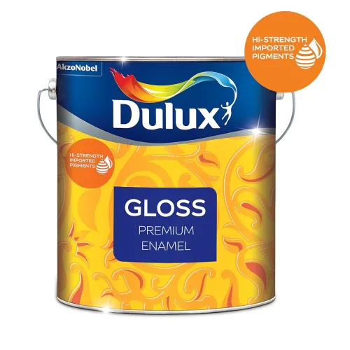 Image of Dulux Gloss Premium Enamel Paint 4L