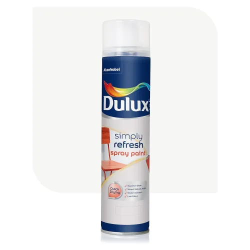 Image of Dulux Simply Refresh Spray Paint | DIY, Quick Drying Gloss Finish for Metal