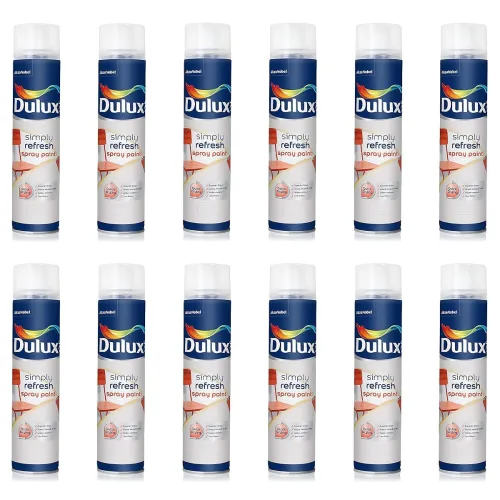 Image of Dulux Simply Refresh Spray Paint (400ml * Pack of 12)