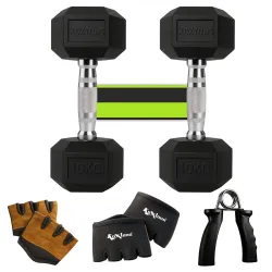 Dumbbell Set 10kg (TPR)